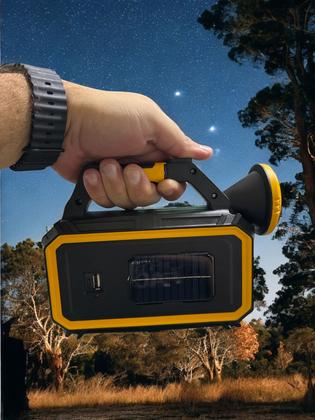 Imagem de Lampiao Lampada Led Camping Barraca Pesca Recarregavel USB C