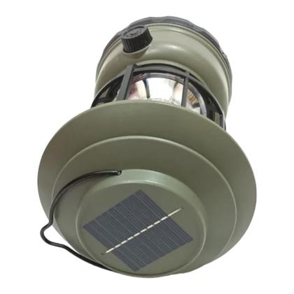 Imagem de Lampião lanterna LED solar acampamento pesca recarregável L22