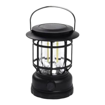 Imagem de Lampião lanterna LED solar acampamento pesca recarregável L22