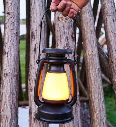 Imagem de Lampião Lanterna Solar Led Luminária Recarregável Camping - ALTOMEX AL-B1691