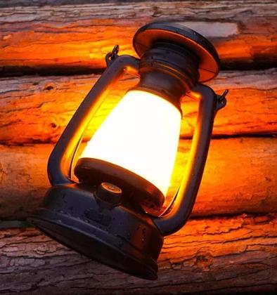 Imagem de Lampião Lanterna Solar Led Luminária Recarregável Camping - ALTOMEX AL-B1691