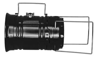 Imagem de Lampiao Solar Led Luminaria Lanterna De Emergencia Recarregavel Com Entrada USB Para Recarga