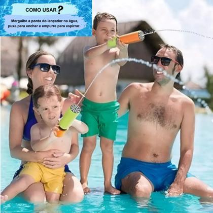 Imagem de Lança-Água Kit Com 2 Un  Segurança E Diversão Garantida