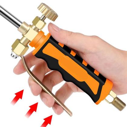 Imagem de Lança Chamas Maçarico A Gás Glp Com Acendimento Eletrônico