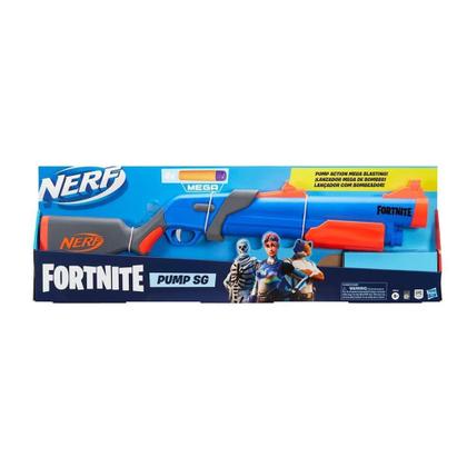 Imagem de Lança Dardos Nerf Fortnite Pump SG Hasbro, com Câmara de Recarga e 4 Dardos Oficiais - F0318