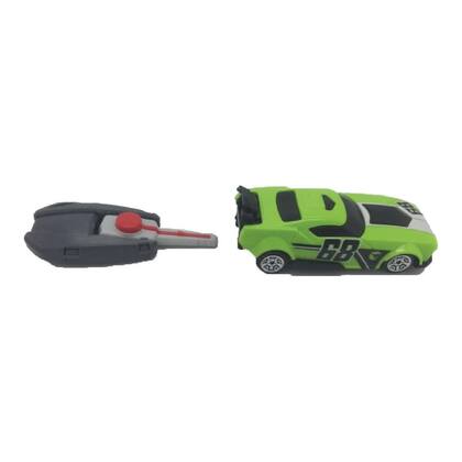 Imagem de Lançador Chave Radical Hot Wheels Carro Verde F00034 - Fun