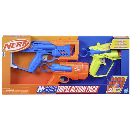 Imagem de Lançador de dardo nerf n series triple action - hasbro f9841