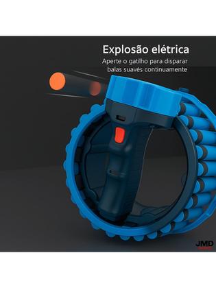 Imagem de Lançador de Dardos Automático  Dardos com Ventosa e Design Ergonômico