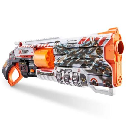 Lançador De Dardos Lockable Blaster X-Shot Brinquedo Para +8 Anos