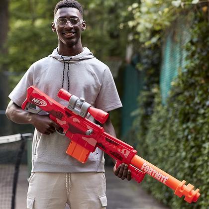 NERF ナーフ FORTNITE フォートナイト HEAVY SR Magazine Luiza | Pra você é Magalu!