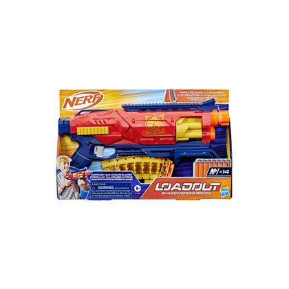 Imagem de Lançador de dardos nerf n series loadout shadowspeed recon - hasbro g1760