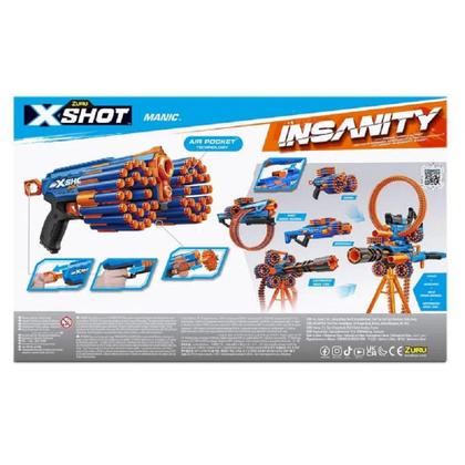 Imagem de Lançador de Dardos X Shot Insanity Maniac Pistol - Candide