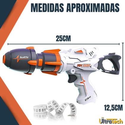 Imagem de Lançador Espacial com Alvo e Dardos  Brinquedo Interativo Infantil Space Blaster ENVIO IMEDIATO