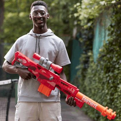 12/16迄値下げNERF FORTNITE フォートナイト HEAVY SR Magazine Luiza | Pra você é Magalu!