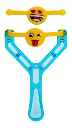 Imagem de Lançador Smile Brinquedo Com 2 Infantil Emojis Estilingue