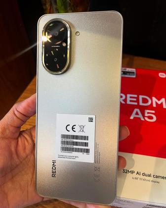 Imagem de Lançamento 2025 Xiaomi Redmi A5 120Hz Câmera 32MP dupla 128GB 8GB RAMBOOST tela de 6.8 com 5200mAh Celular Design Premium Top 1º Custo benefício