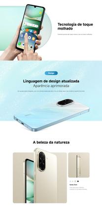 Imagem de Lançamento 2025 Xiaomi Redmi A5 120Hz Câmera 32MP dupla 128GB 8GB RAMBOOST tela de 6.8 com 5200mAh Celular Design Premium Top 1º Custo benefício