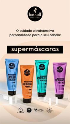 Imagem de Lançamento Haskell Super Máscara - Kit com os 4 Tratamentos