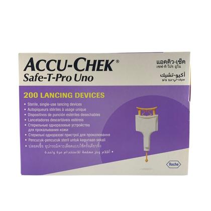 Imagem de Lancetas Accu-chek Safe-t-pro Uno Com 200 Unidades