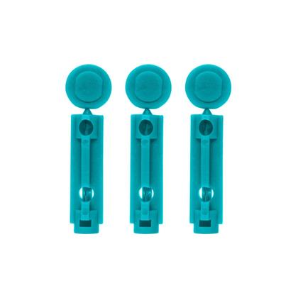 Imagem de Lancetas Uniqmed 28G (0,36mm) Caixa Com 100 Lancetas Controle de Glicemia Diabetes