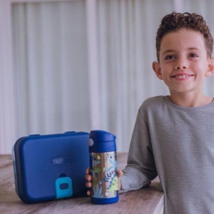 Imagem de Lancheira Bento Box Azul Thermos