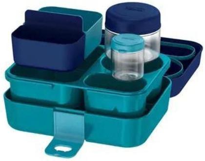 Imagem de Lancheira Bento Box Azul - Thermos