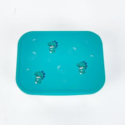 Imagem de Lancheira Bento Box em Aço Inox com Divisórias Removíeis Leo - Petit Piá