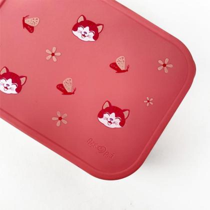 Imagem de Lancheira Bento Box em Aço Inox com Divisórias Removíveis Lia - Petit Piá