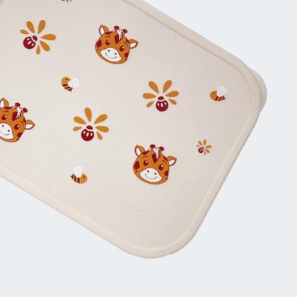 Imagem de Lancheira Bento Box em Aço Inox com Divisórias Removíveis Sol- Petit Piá