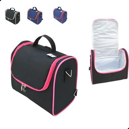 Imagem de Lancheira Bolsa térmica frasqueira alimentos marmita bebidas com alça 3 em 1  bubag