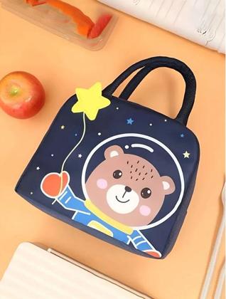 Imagem de Lancheira Bolsa Térmica Infantil Criança Menina Menino 3d