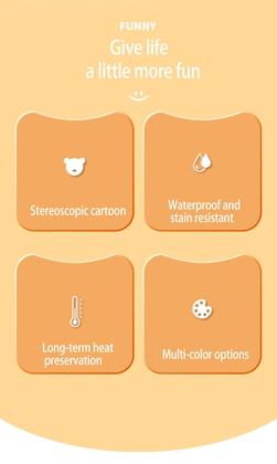 Imagem de Lancheira Bolsa Térmica Infantil Criança Menina Menino 3d