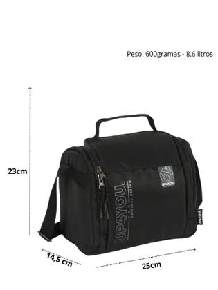 Imagem de Lancheira Bolsa Térmica Menino Juvenil Up4You Moderna Ultra Resistente