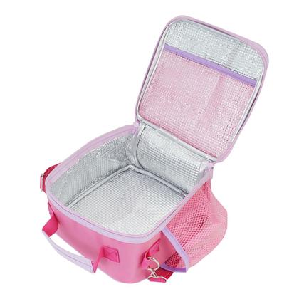 Imagem de Lancheira Bolsa Térmica Necessaire Marmita Lanches Infantil Escola Passeio Creche Menino Menina Alça Ombro