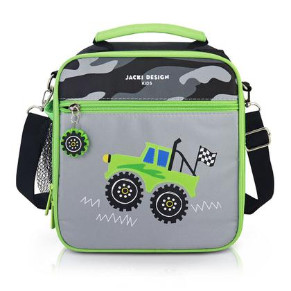 Imagem de Lancheira Bolsa Térmica Necessaire Marmita Lanches Infantil Escola Passeio Creche Menino Menina Alça Ombro