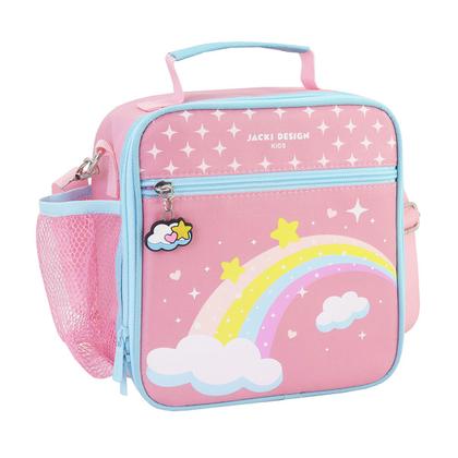 Imagem de Lancheira Bolsa Térmica Necessaire Marmita Lanches Infantil Juvenil Escola Passeio Creche Menino Menina Alça Ombro