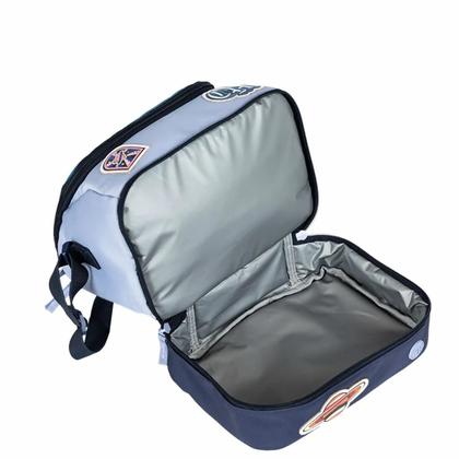 Imagem de Lancheira Capricho Class Cosmic Patches-Azul