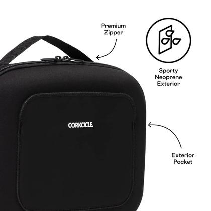 Imagem de Lancheira Corkcicle Lunchpod Isolada em Neoprene Preto