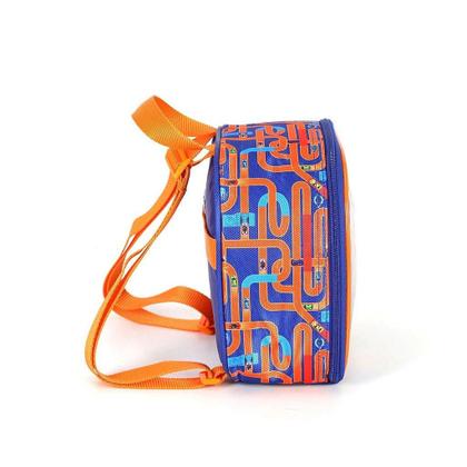 Imagem de Lancheira Escolar Luxcel HotWheels Logo Azul