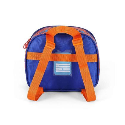 Imagem de Lancheira Escolar Luxcel HotWheels Logo Azul