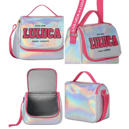 Imagem de Lancheira Holográfica Térmica Luluca Escolar Meninas Juvenil