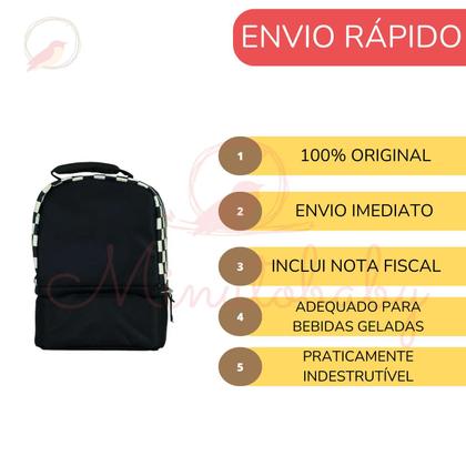 Imagem de Lancheira Infantil Isolamento térmico Bolsa Lanche Escolar
