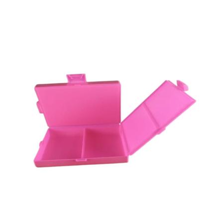 Imagem de Lancheira infantil patati patata rosa com trava e 3 divisorias pote lanche escolar