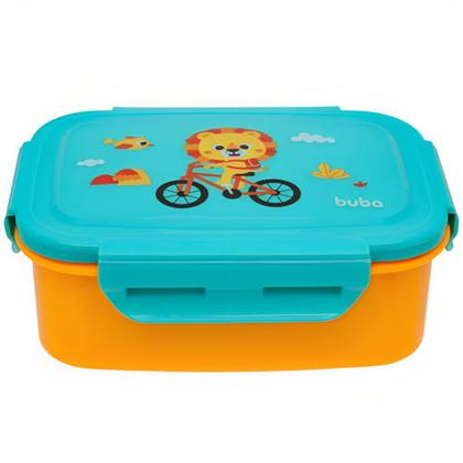 Imagem de Lancheira Infantil Pote Bento Box Zoo Leão 17877 - Buba