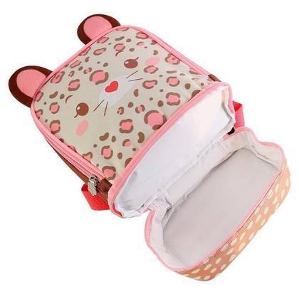 Imagem de Lancheira Infantil Térmica 02 Alças Oncinha Com Bolso