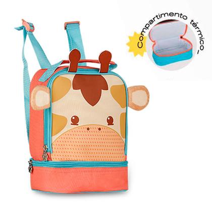 Imagem de Lancheira Infantil Térmica - Clio Pets - Girafa - Rosa - Clio Style