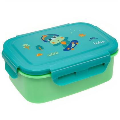 Imagem de Lancheira Potinho Infantil Bento Box Zoo Dino 17309 - Buba