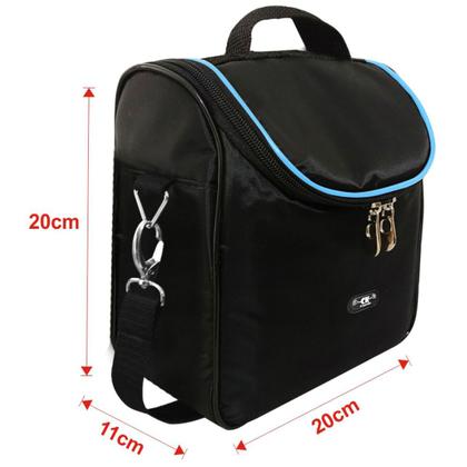 Imagem de Lancheira Térmica 4L CK Presentes 3 em 1 Bolsa Mão Tiracolo e Mochila Trabalho Escola e Viagem