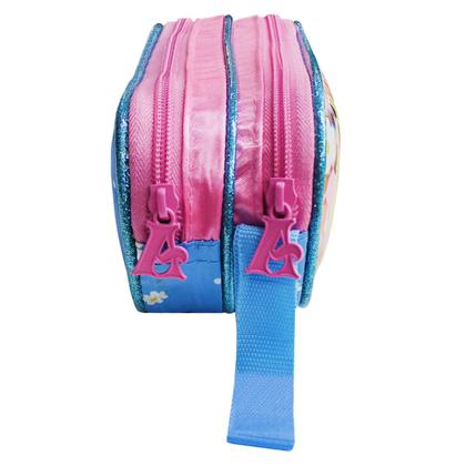 Imagem de Lancheira Térmica Alice No País Das Maravilhas E Estojo Dois Bolsos Escolar Meninas Infantil Disney