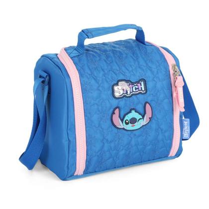 Imagem de Lancheira Termica Azul Stitch Disney Classics Luxcel